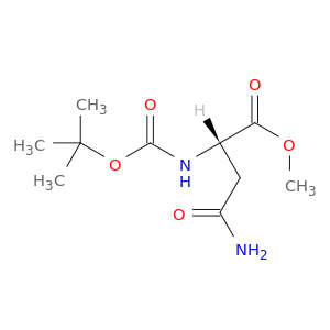 (S)-4-氨基-2-((叔丁氧基羰基)氨基)-4-氧代丁酸甲酯