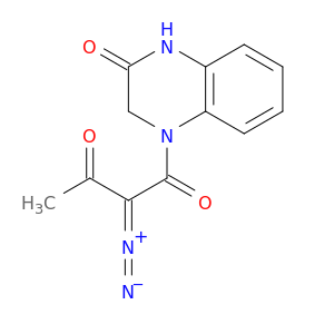 2(1H)-Quinoxalinone, 4-(2-diazo-1,3-dioxobutyl)-3,4-dihydro-