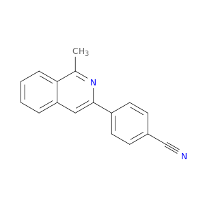 4-(1-甲基异喹啉-3-基)苯甲腈