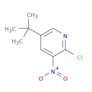 2-氯-3硝基-5-叔丁基吡啶