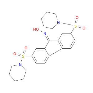2,7-双(哌啶-1-基磺酰基)-9H-芴-9-酮肟