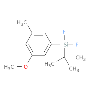 Silane, (1,1-dimethylethyl)difluoro(3-methoxy-5-methylphenyl)-