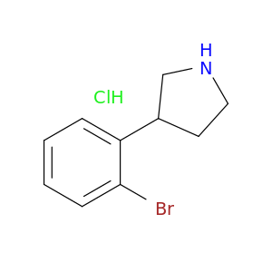 3-(2-溴苯基)吡咯烷盐酸盐