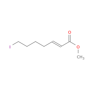 2-Heptenoic acid, 7-iodo-, methyl ester, (E)-