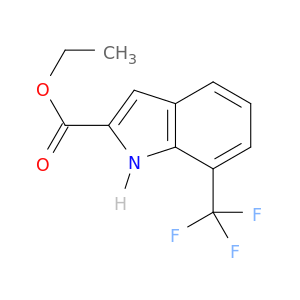1H-Indole-2-carboxylic acid, 7-(trifluoromethyl)-, ethyl ester