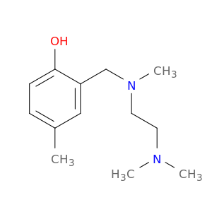 Phenol, 2-[[[2-(dimethylamino)ethyl]methylamino]methyl]-4-methyl-