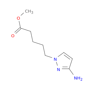 1H-Pyrazole-1-pentanoic acid, 3-amino-, methyl ester
