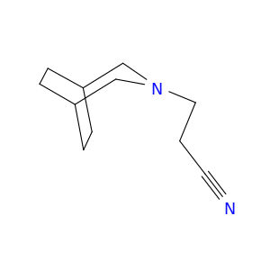 3-Azabicyclo[3.2.2]nonane-3-propanenitrile