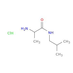 2-Amino-N-isobutylpropanamide hydrochloride