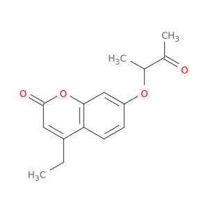 4-Ethyl-7-((3-oxobutan-2-yl)oxy)-2H-chromen-2-one