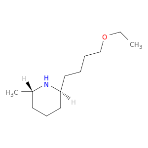 Piperidine, 2-(4-ethoxybutyl)-6-methyl-, trans-