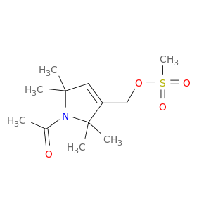 1-Acetyl-2,2,5,5-tetramethyl-3-pyrroline-3-methanesulfonylmethanol