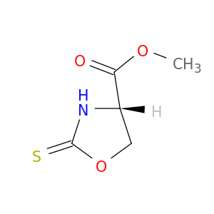 4-Oxazolidinecarboxylic acid, 2-thioxo-, methyl ester, (4S)-