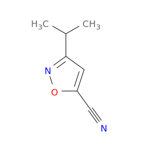 3-Isopropylisoxazole-5-carbonitrile