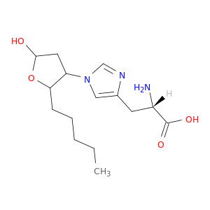L-Histidine, 1-(tetrahydro-5-hydroxy-2-pentyl-3-furanyl)-