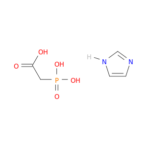 Acetic acid, phosphono-, compd. with 1H-imidazole (1:1)