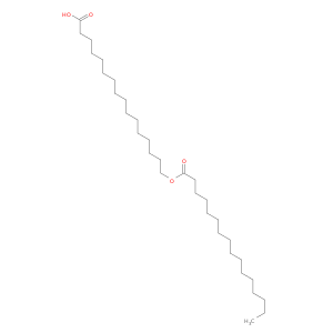 Hexadecanoic acid, 16-[(1-oxohexadecyl)oxy]-
