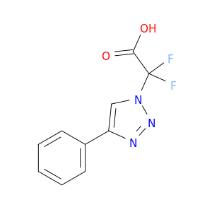 2,2-Difluoro-2-(4-phenyl-1H-1,2,3-triazol-1-yl)acetic acid