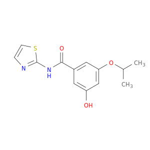 Benzamide, 3-hydroxy-5-(1-methylethoxy)-N-2-thiazolyl-
