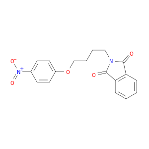 1H-Isoindole-1,3(2H)-dione, 2-[4-(4-nitrophenoxy)butyl]-
