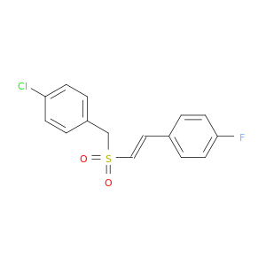 1-氯-4-[[(1E)-2-(4-氟苯基)乙烯基]磺酰基]苯