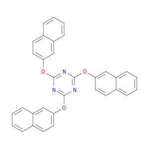 1,3,5-Triazine, 2,4,6-tris(2-naphthalenyloxy)-