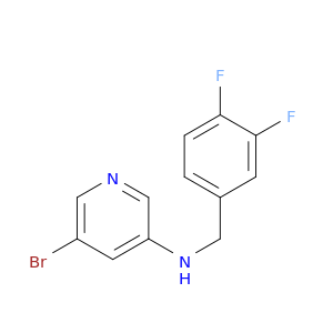 3-Pyridinamine, 5-bromo-N-[(3,4-difluorophenyl)methyl]-