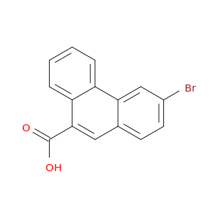 9-Phenanthrenecarboxylic acid, 3-bromo-