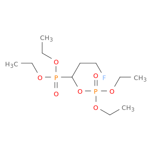 Phosphoric acid, 1-(diethoxyphosphinyl)-3-fluoropropyl diethyl ester