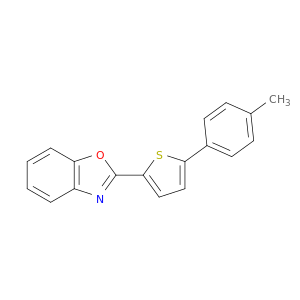 Benzoxazole, 2-[5-(4-methylphenyl)-2-thienyl]-