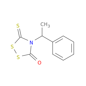1,2,4-Dithiazolidin-3-one, 4-(1-phenylethyl)-5-thioxo-