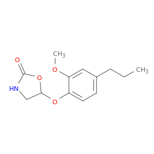 2-Oxazolidinone,5-(2-methoxy-4-propylphenoxy)-