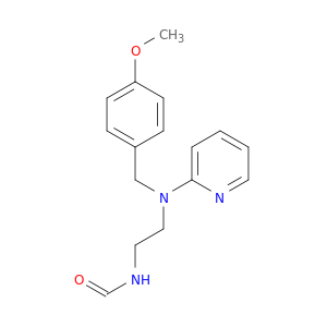 N'-Formyl-N-(4-methoxybenzyl)-N-2-pyridinyl-1,2-ethanediamine