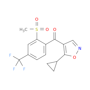 5-环丙基-4-[2-(甲磺酰)-4-(三氟甲基)苯甲酰]异恶唑