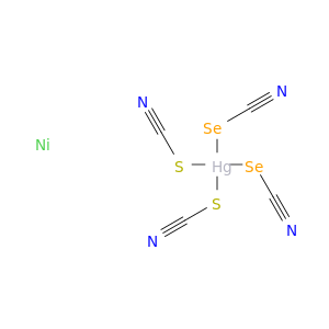 Nickel, bis(selenocyanato)bis(thiocyanato)(mercury)-