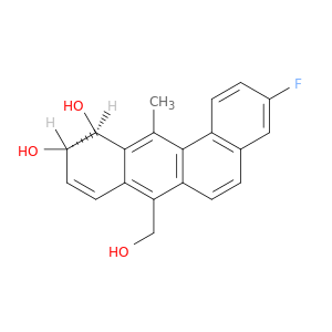 (10s,11s)-3-fluoro-7-(hydroxymethyl)-12-methyl-10,11-dihydrotetraphene-10,11-diol