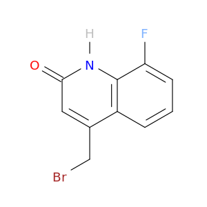 4-(Bromomethyl)-8-fluoroquinolin-2(1H)-one