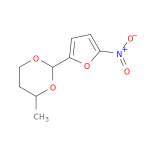 1,3-Dioxane, 4-methyl-2-(5-nitro-2-furanyl)-