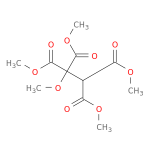 1,1,2,2-Ethanetetracarboxylic acid, 1-methoxy-, tetramethyl ester
