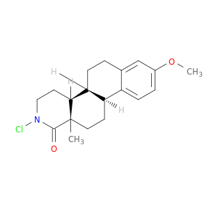 Naphth[2,1-f]isoquinolin-1(2H)-one,2-chloro-3,4,4a,4b,5,6,10b,11,12,12a-decahydro-8-methoxy-12a-methyl-,(4aS,4bR,10bS,12aS)-