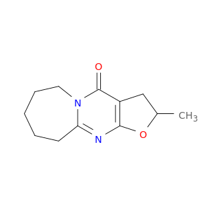 Furo[2',3':4,5]pyrimido[1,2-a]azepin-4(2H)-one,3,6,7,8,9,10-hexahydro-2-methyl-