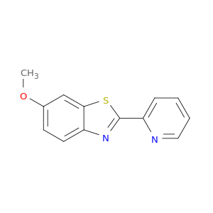 Benzothiazole, 6-methoxy-2-(2-pyridinyl)-