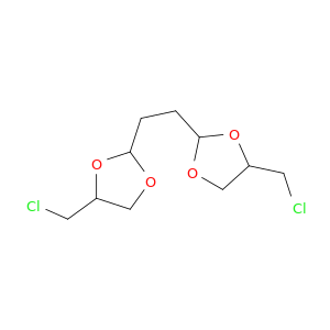 1,3-Dioxolane, 2,2'-(1,2-ethanediyl)bis[4-(chloromethyl)-