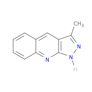 1H-Pyrazolo[3,4-b]quinoline, 3-methyl-