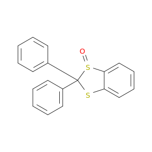 1,3-Benzodithiole, 2,2-diphenyl-, 1-oxide