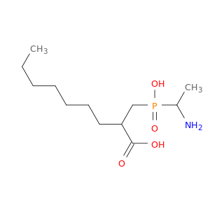 Nonanoic acid,2-[[(1-aminoethyl)hydroxyphosphinyl]methyl]-