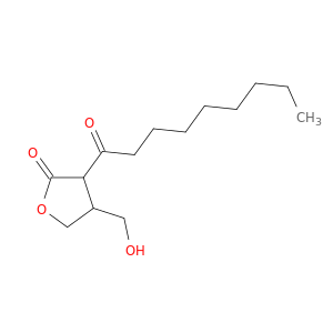 2(3H)-Furanone, dihydro-4-(hydroxymethyl)-3-(1-oxononyl)-