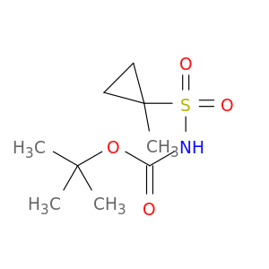 tert-Butyl (1-methylcyclopropyl)sulfonylcarbamate