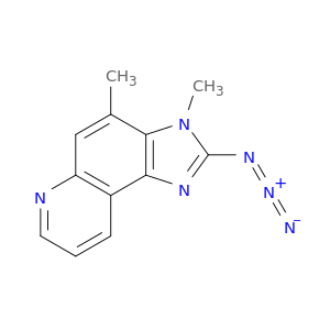 3H-Imidazo[4,5-f]quinoline,2-azido-3,4-dimethyl-