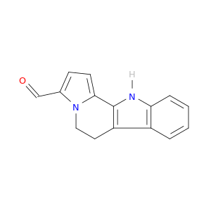 5H-Indolizino[8,7-b]indole-3-carboxaldehyde, 6,11-dihydro-